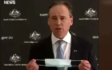  ماسک زدن خنده‌دار آقای وزیر!