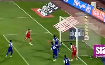 ویدئو | گل چهارم پرسپولیس به استقلال خوزستان