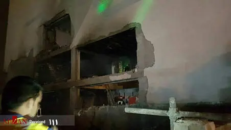 انفجار و آتش سوزی مهیب در بلوار نصر شیراز + تصاویر