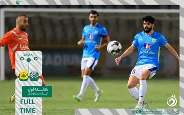 خلاصه بازی سایپا 0 - صنعت نفت آبادان 0 + ویدئو