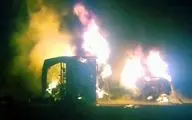 برخورد اتوبوس و تانکر سوخت در پاکستان 21کشته برجاگذاشت