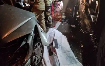  تصادف زنجیره‌ای ۱۴ خودرو در پایتخت +جزییات