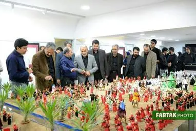 نمایشگاه روایت مینیاتوری از غدیر تا شام توسط شهرداری کرمانشاه
