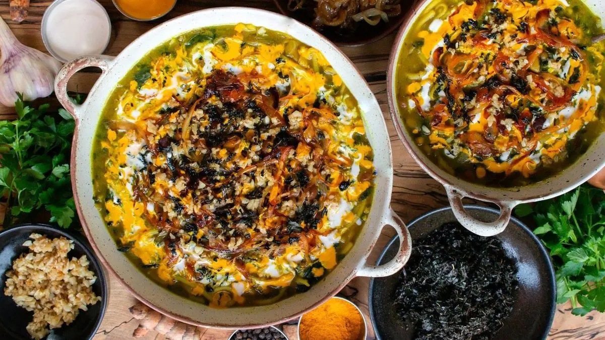 آموزش کامل آش ترش تبریز | بی نظیره!