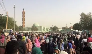  تظاهرات مجدد سودانی‌ها برای کناره‌گیری "البشیر"