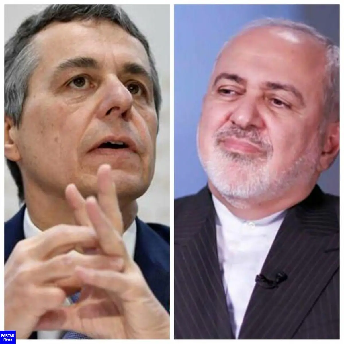 گفت‌وگوی وزرای خارجه ایران و سوئیس درباره راه‌های مقابله با کرونا
