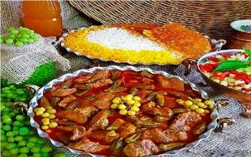  خورش بامیه رو اینجوری درست کنی همه پس میفتن!!