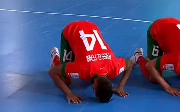 گل چهارم تیم ملی فوتسال مراکش به ایران + ویدئو