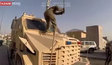 تخریب تجهیزات نظامی توسط نیروهای آمریکایی پیش از خروج از افغانستان