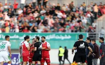 گاف بزرگ گزارشگر بازی آلومینیوم - پرسپولیس

