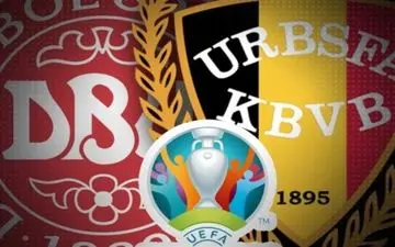 ترکیب تیم‌های دانمارک و بلژیک مشخص شد
