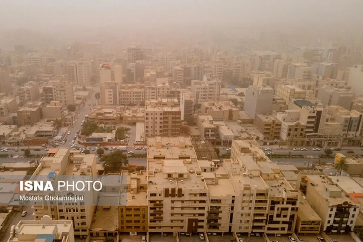 آغاز ورود توده جدید گرد و خاک به این استان‌ها