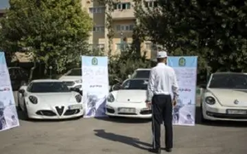 توقیف ۱۸۰ دستگاه خودروی تندرو در پایتخت + فیلم 