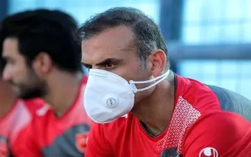 حضور کاپیتان تیم پرسپولیس در باشگاه