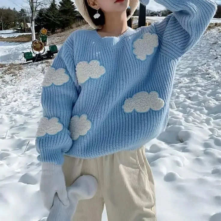 White-Clouds-Knitted-Jumper