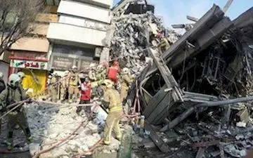 شمار مصدومان حادثه پلاسکو به ۱۵۷ نفر افزایش یافت