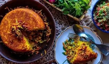 طرز تهیه «ته‌چین هویچ پلو»/ طعم فوق العاده‌ای داره!