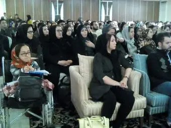 همایش همسران موفق با حضور دکتر انوشه در هتل پارسیان کرمانشاه به روایت تصویر