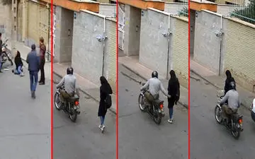 زنم طلاق گرفت و من شروع به انتقام از دختران مانتو پوش کردم + عکس لحظه حمله به یک دختر تهرانی