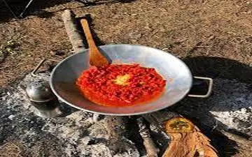 این املت فوق العاده س|  املت هیزمی