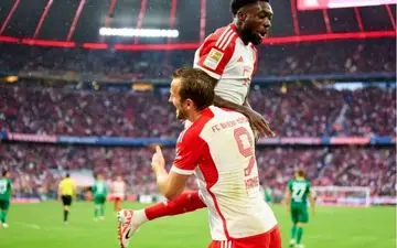 پیروزی بایرن با درخشش هری کین 