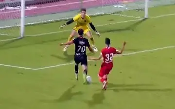 گل دوم پرسپولیس به نساجی | فیلم