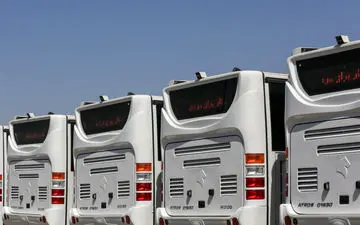 ۲۵ دستگاه اتوبوس جدید به ناوگان مسافری مشهد افزوده شد