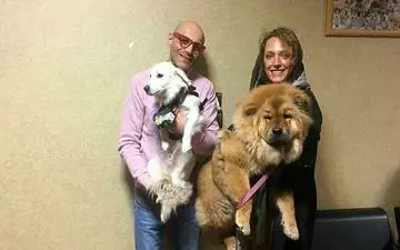  خانم بازیگر و حیوان خانگی عجیبش در کنار دکتر حیوانات !+ عکس