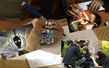 اخاذی از دختران جوان با شیوه جن گیری