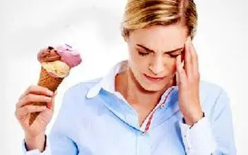 علت سر درد بعد از خوردن بستنی چیست ؟!