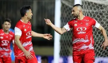  برتری پرگل پرسپولیس در نیمه اول با گلزنی دو مهاجم 