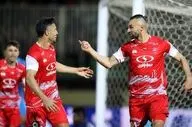  برتری پرگل پرسپولیس در نیمه اول با گلزنی دو مهاجم 