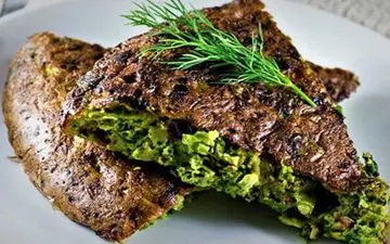 طرز تهیه کوکوی پیازچه | واقعا خوشمزه و مقویه!