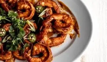 طرز تهیه  بادمجان و میگو | این غذا خیلی مقویه!