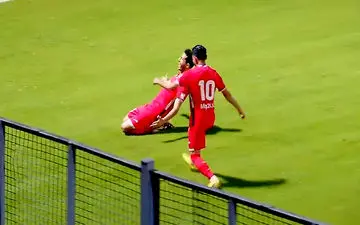 گل اول نساجی به پرسپولیس | فیلم