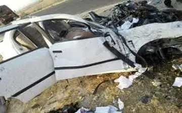  ۵ کشته و زخمی بر اثر تصادف سمند و تریلی