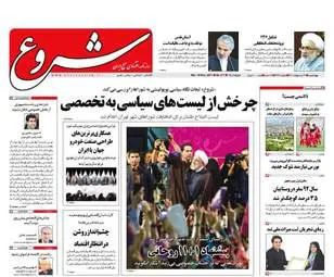  روزنامه های اقتصادی چهارشنبه ۲۰ اردیبهشت ۹۶ 