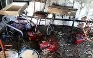 انفجار هولناک یک مدرسه در ملایر / بابای مدرسه سوخت + جزییات
