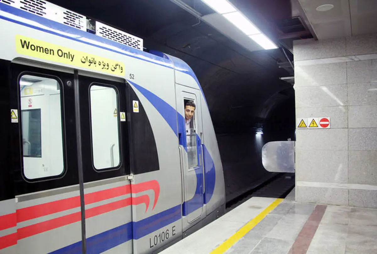 خودکشی مرگبار دختر جوان در مترو تهران