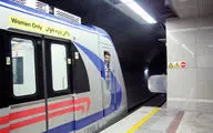 خودکشی مرگبار دختر جوان در مترو تهران