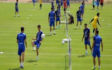 برپایی اردوی پیش‌فصل آلومینیوم در تهران