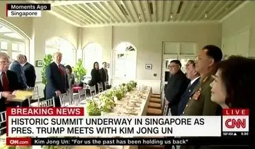 ترامپ و کیم جونگ اون پیش از گفت‌وگو شام می‌خورند