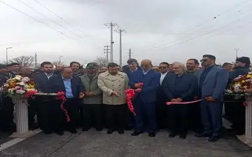  لاین جنوب به شمال «پل قره‌سو» افتتاح شد


