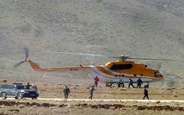 بالگردی که هواپیمای تهران – یاسوج را پیدا کرد + فیلم