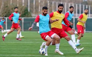 تمرین تاکتیکی ملی‌پوشان در غیاب یک ستاره برگزار شد