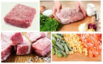 مدت زمان ماندگاری مواد غذایی در فریزر