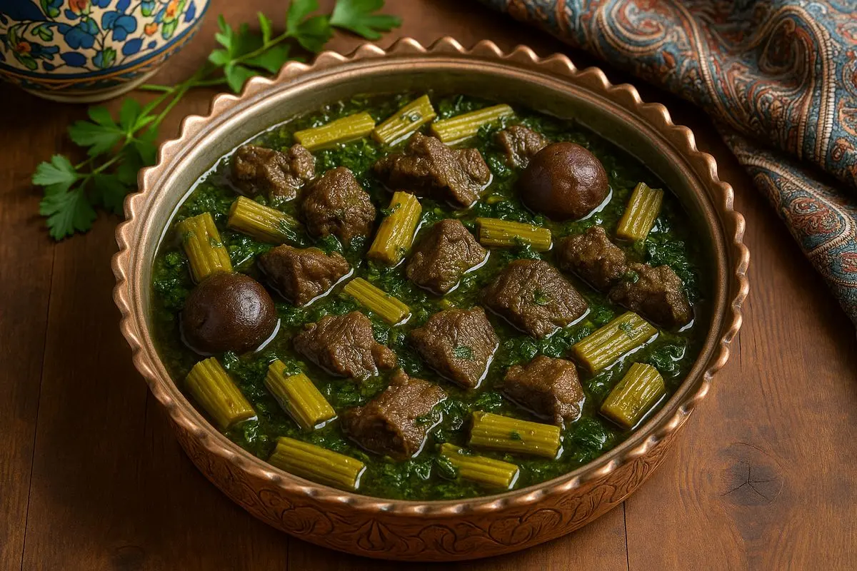 خورشت کرفس؛ غذای سنتی سالم و خوش‌عطر سفره‌های ایرانی