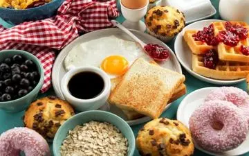 صبحانه رژیمی خوشمزه شکم آب کن