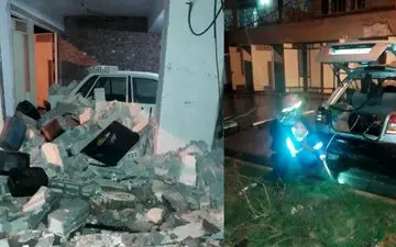 راننده خاطی،5 میلیارد ریال خسارت به بار آورد