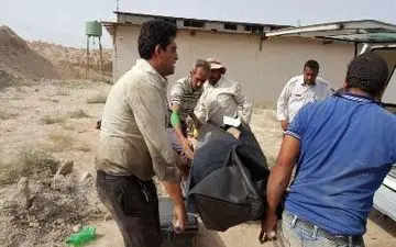 خروج جسد کارگر مقنی از چاه در پیشوا 